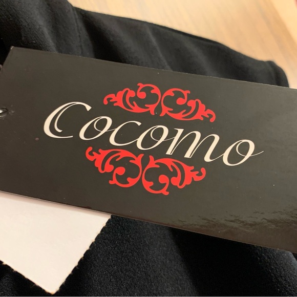 Cocomo Black Asymmetrical Ruffle Dress - Picture 4 of 4